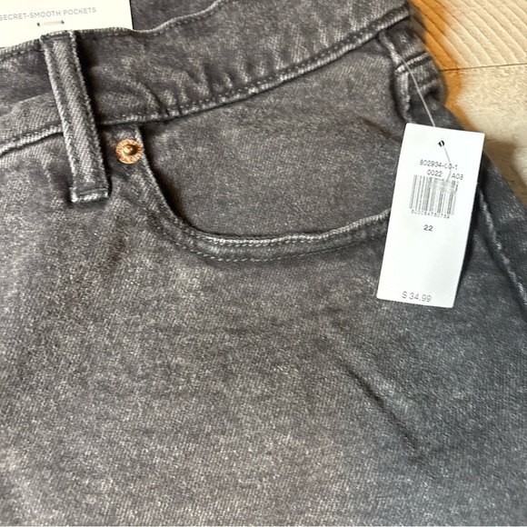 Old Navy 22 High High Rise Sky, High Airline, Secret, Smooth Pockets, Black - Picture 7 of 14